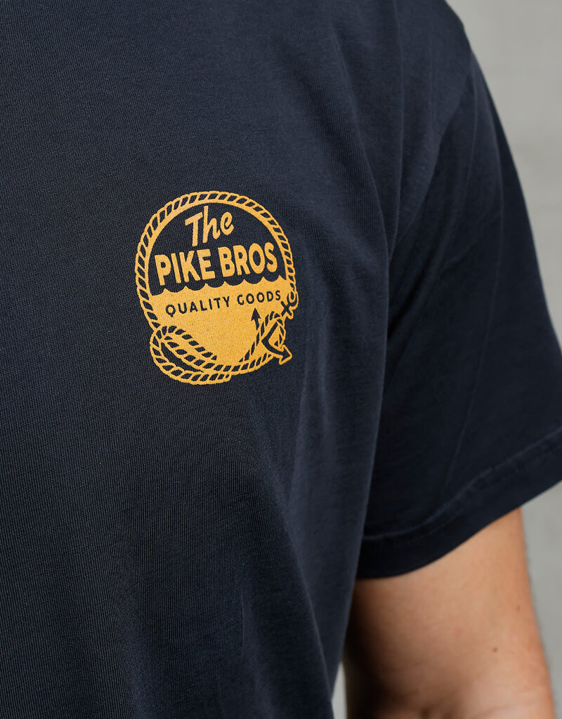 Pike Brothers Superior Garment 1969 Sports Tee Seabees Navy