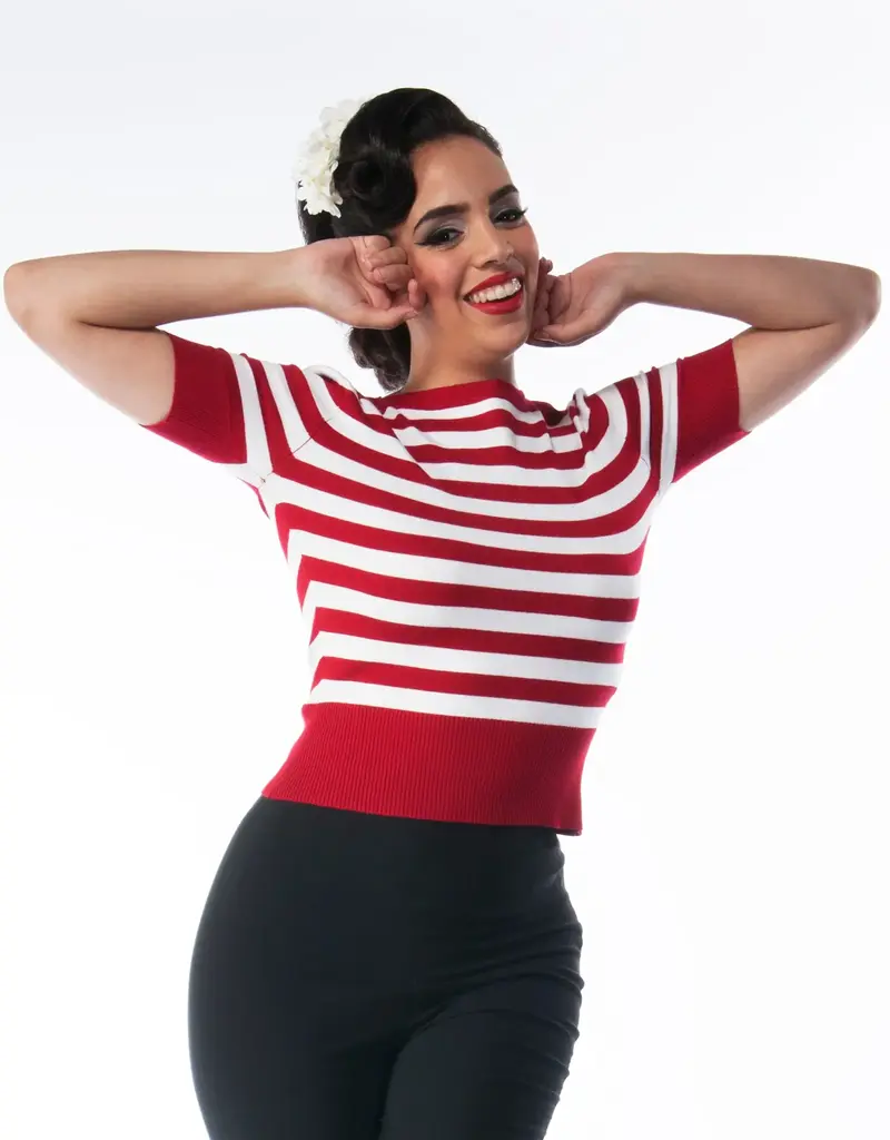 Pretty Retro 1950s Bateau Sweater