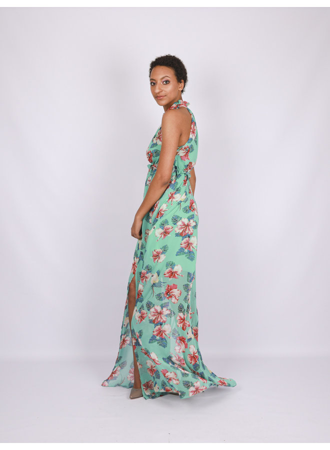 tropical formal dress