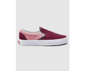 vans slip on argenté