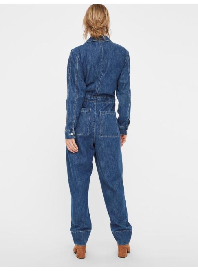 vero moda denim jumpsuit