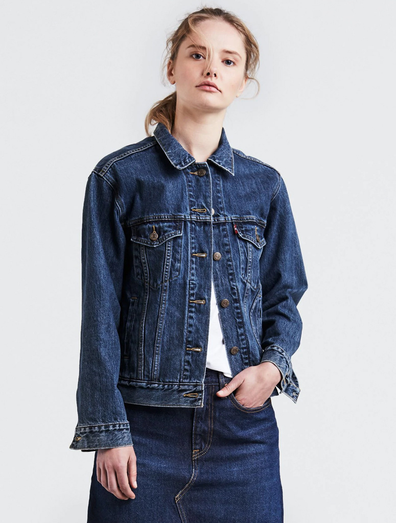 ex boyfriend trucker jacket levis