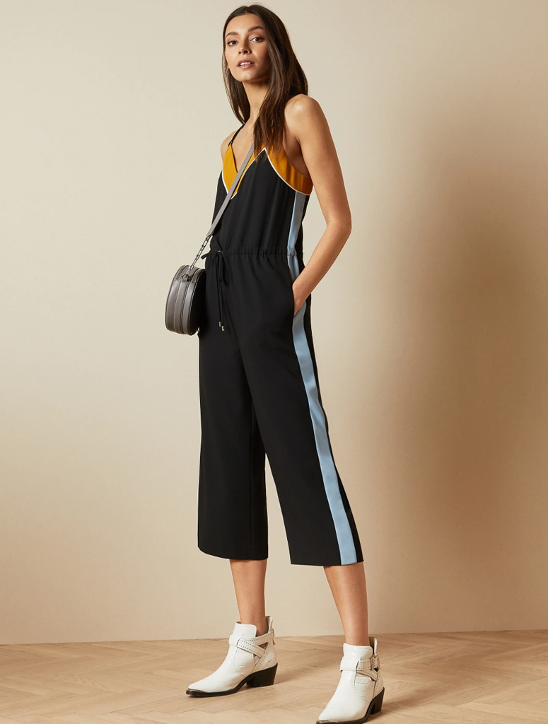jumpsuit with numbers on the side