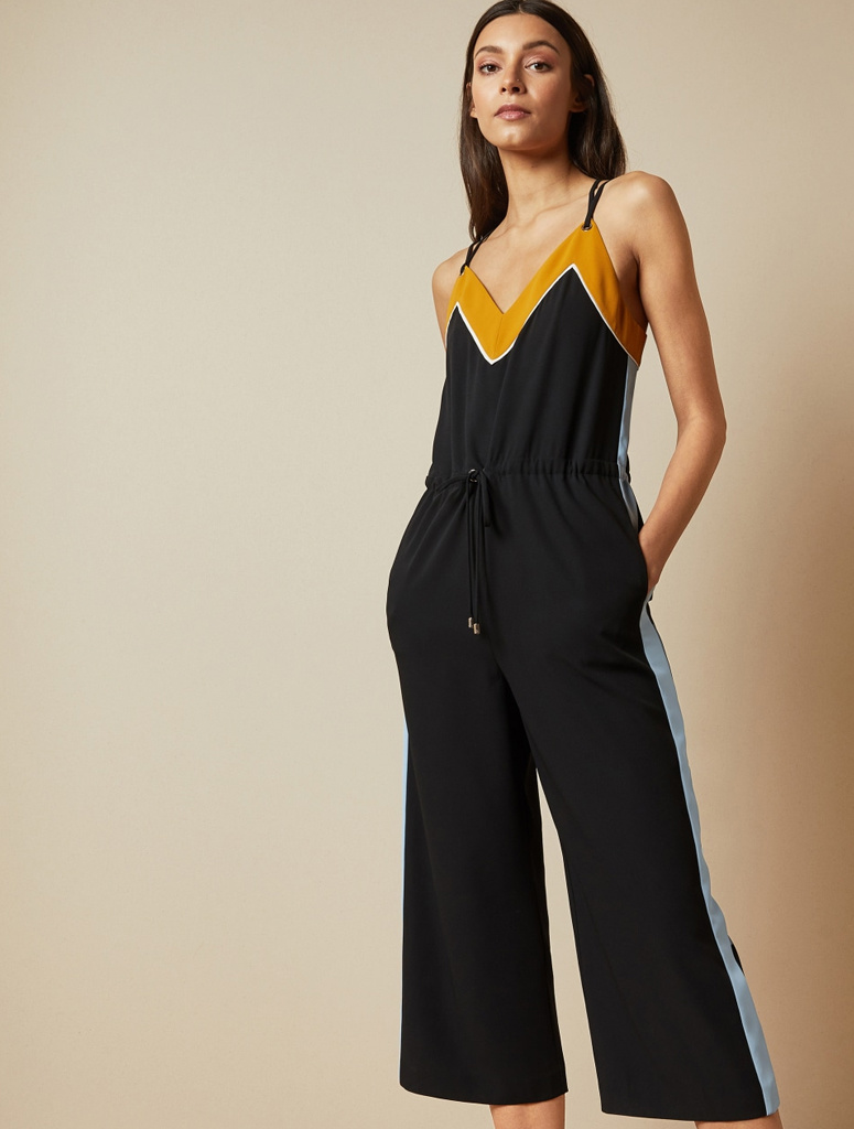 jumpsuit with numbers on the side