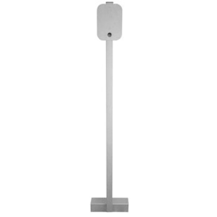 Universal stainless steel wallbox standing pole for ground