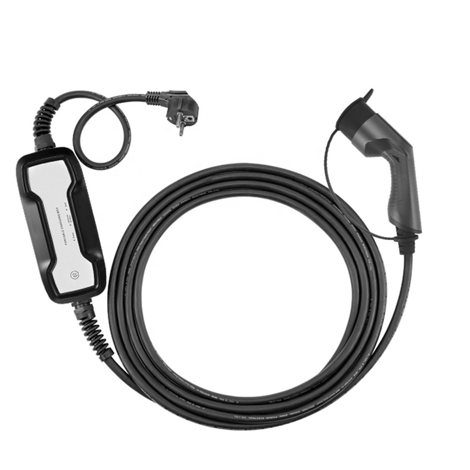 BESEN Chargeur portable - Type2 - 10/16A - Câble 7,5m - prise domestique -  PCD021T2 - Bornes mobiles - Carplug