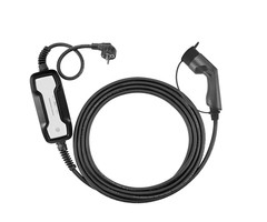 Besen Besen PCD020 verstelbare mobiele thuislader - type 2  - schuko stekker  - 5 meter