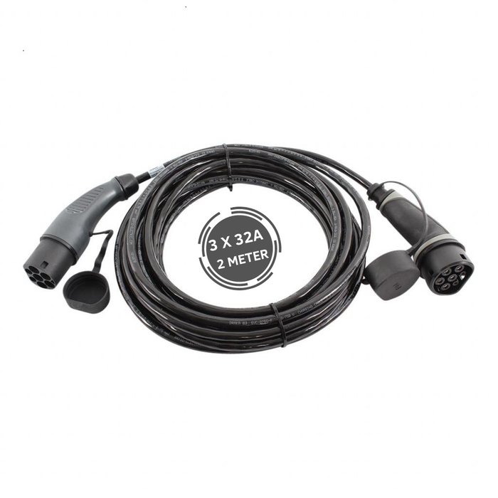 Ratio Electric Ratio Basic Line type 2 to type 2 - 22 kW - 3 phases 32A - charging cable