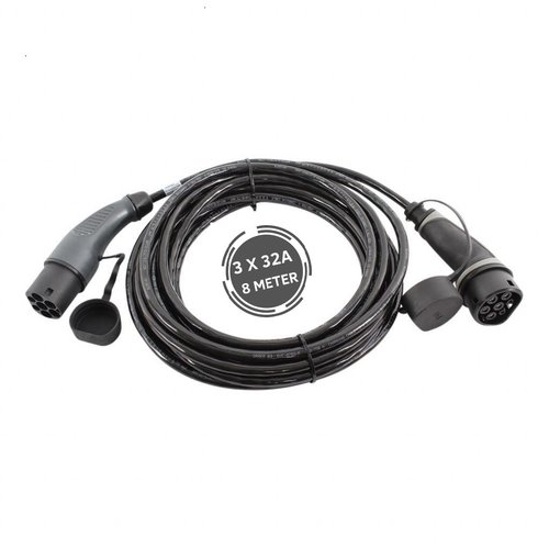 Ratio Electric Ratio Basic Line charging cable type 2 to type 2 - 22 kW | 3 Fase 32A