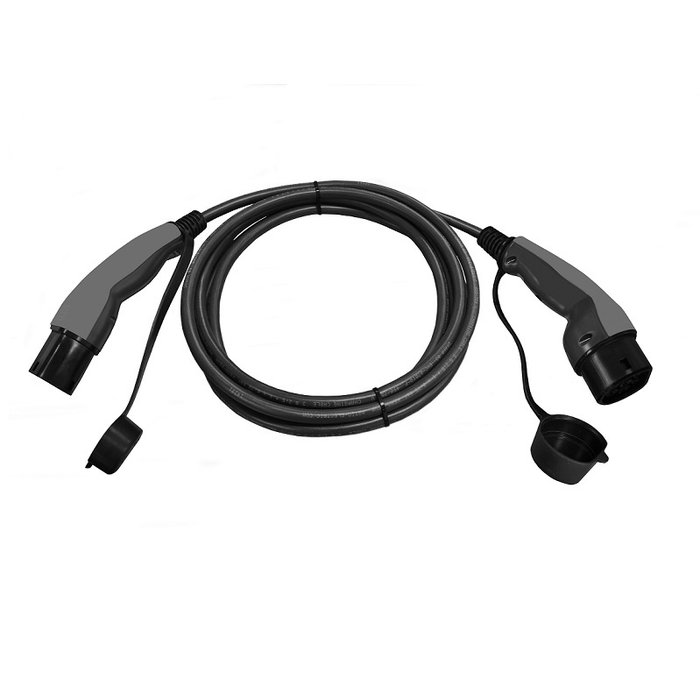 Câble de recharge mode 3 : 230/400 V 3NAC max 13,8 kw