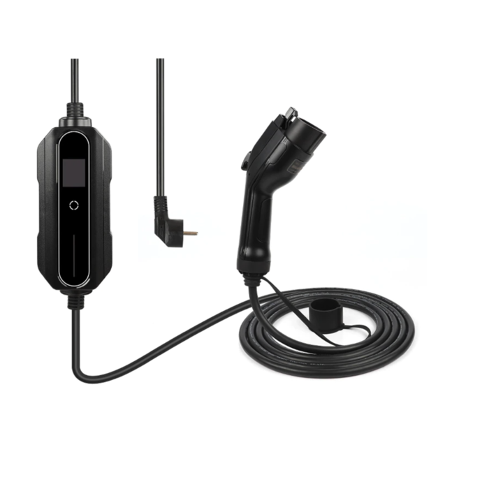 ChargeXpert ChargeXpert verstelbare mobiele thuislader - type 1 - schuko - 6-16A
