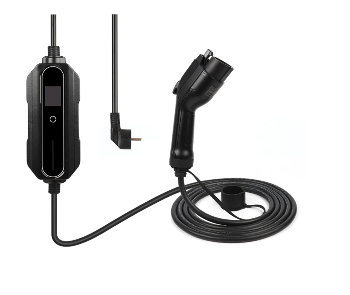 ChargeXpert adjustable mobile EV Charger - Type 1 - 6A-16A - Wallbox  Discounter