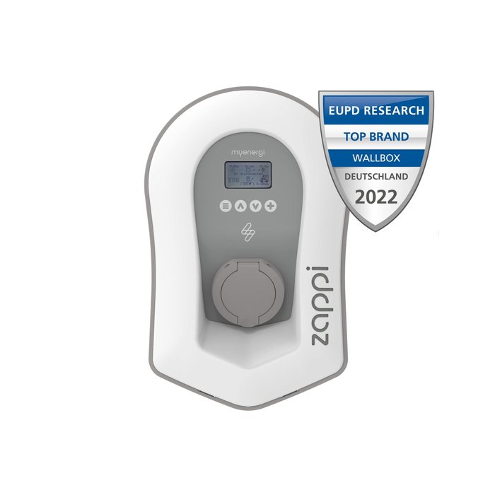 Myenergi Myenergi Zappi V2.1 - 22 kW - 3-Phasen - 32A - Typ 2 - Steckdose - Wallbox