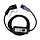 Loady adjustable mobile EV charger - type 2 - CEE - 7.4 kW - 10-32A