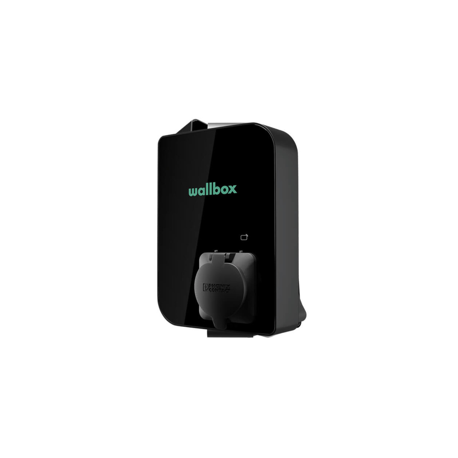 Wallbox Kit Copper SB electric charger, type 2, 22kW + Powerboost 3 phase  65A/EM340, Black