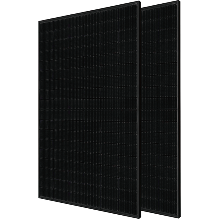 1 Plug and play solar panel - 400W inverter with 500Wh Black PV panel