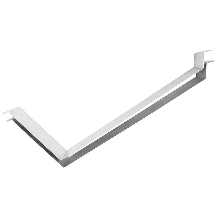 LDY Set de 2 supports en aluminium pour panneaux solaires sur toit plat horizontal