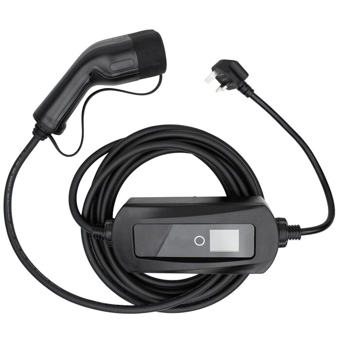 ChargeXpert ChargeXpert verstelbare mobiele thuislader - type 2 - UK 3 pin / BS 1363 - 6-13A