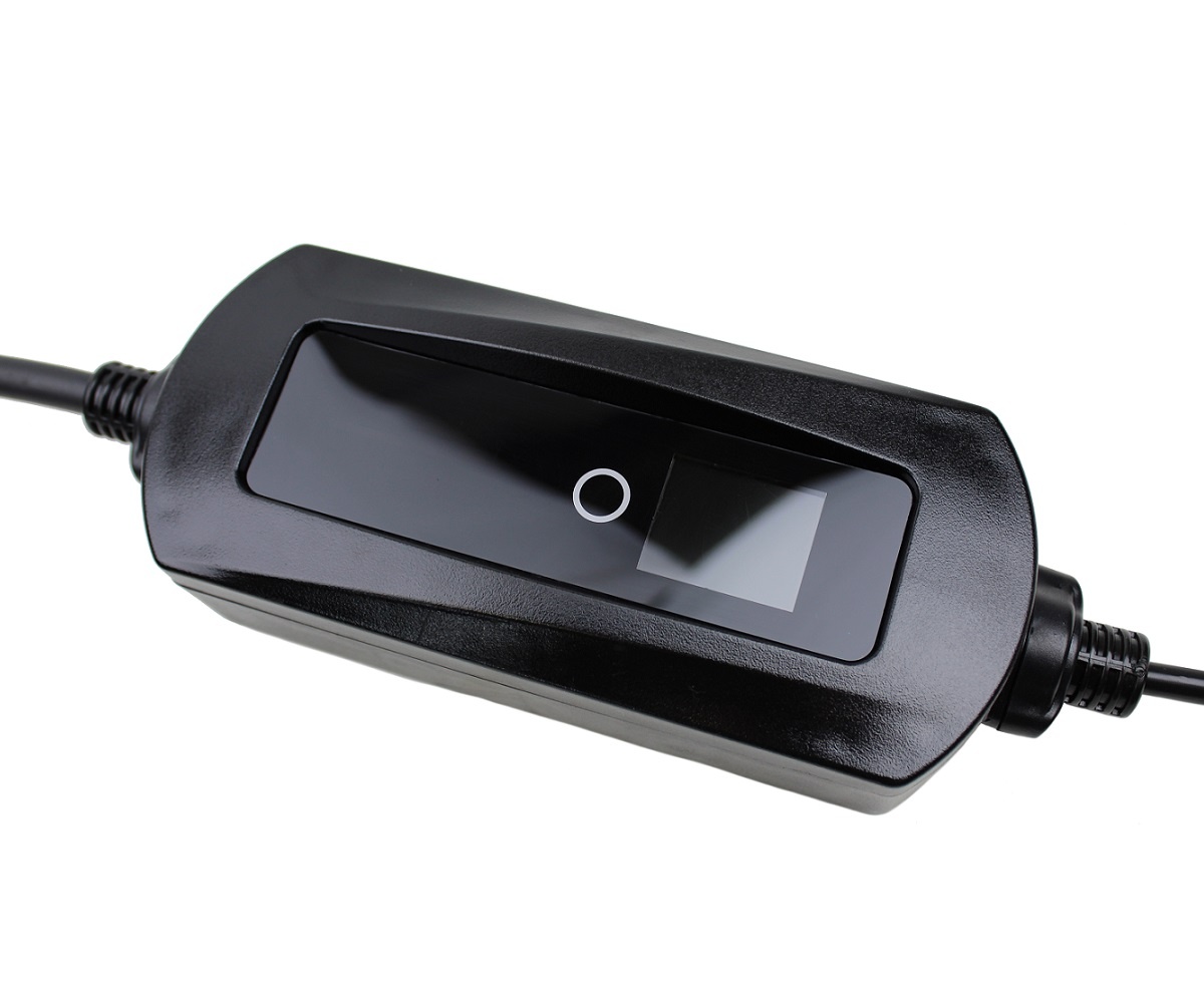 Mobiles Ladegerät Peugeot e-Rifter - Besen mit LCD - Typ 2 auf