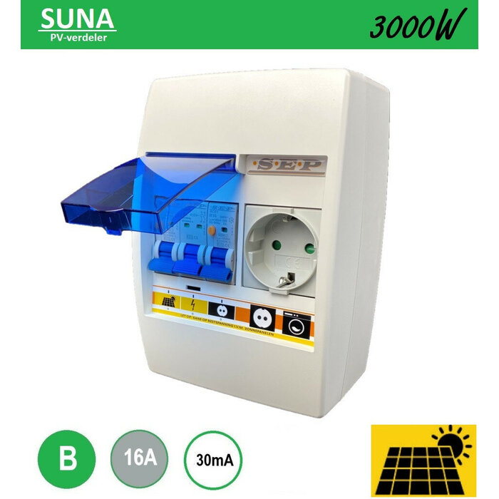 LDY SEP PV-Verteiler SUNA 3000W - Mehrere Solarmodule auf 1 Gruppe!