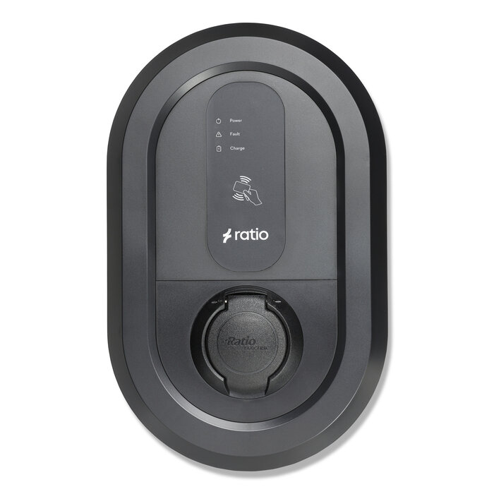 Ratio Electric Ratio io6 22 kW - triphasé - 32A - Type 2 - prise - borne de recharge