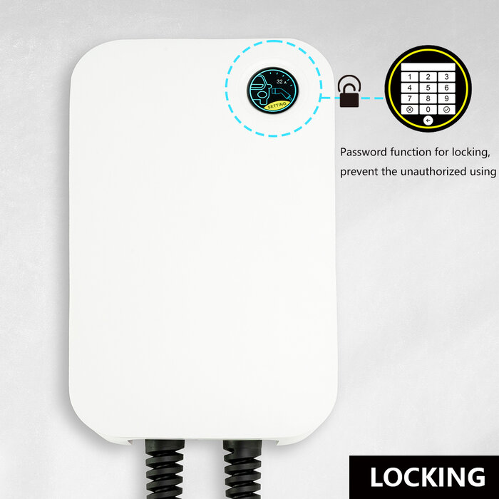 LDY Loady comfort 7.4 kW app - typ 2 - 6M - Wallbox