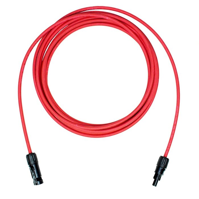 LDY Solar Kabel 6mm rot 20 Meter mit MC4 Steckers
