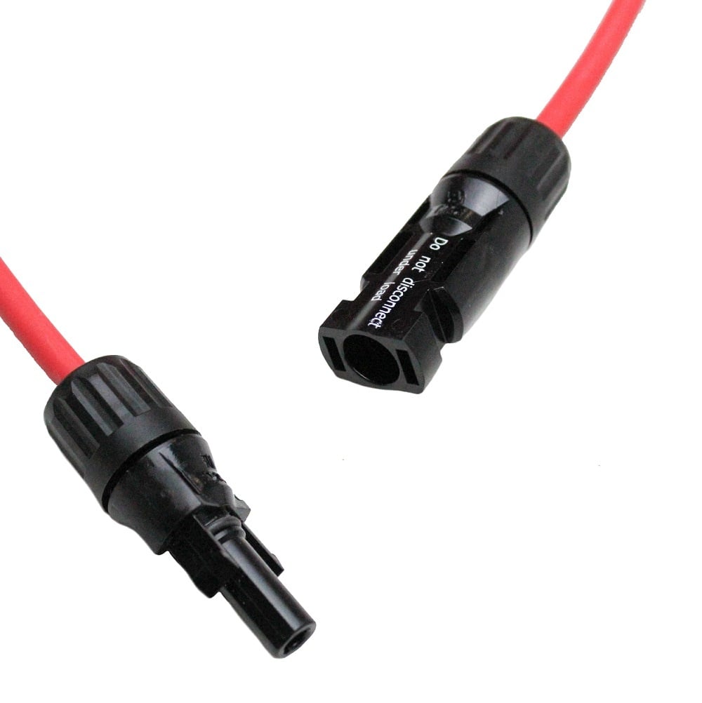 LDY Solar cable 4mm red 15 meter with MC4 plugs