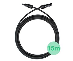 LDY Solar kabel 4mm zwart 15 meter met MC4 stekkers