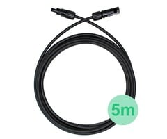 LDY Solar cabel 6mm black 5 meter with MC4 plugs