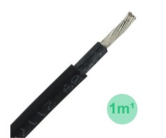 LDY Solar kabel - 6mm - schwarz - pro Meter