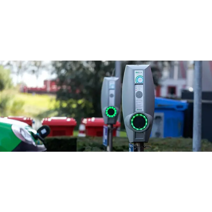 EVBox EVBox BusinessLine Satellite (slave) - 2x22 kW -  type 2 - dubbele laadpaal