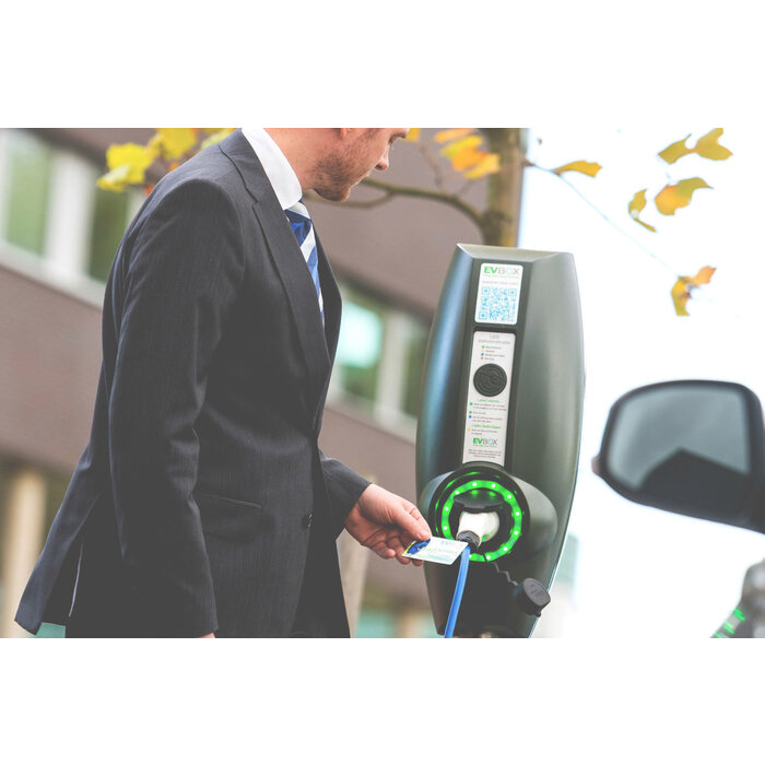 EVBox EVBox BusinessLine Satellite (slave) - 2x22 kW -  type 2 - dubbele laadpaal