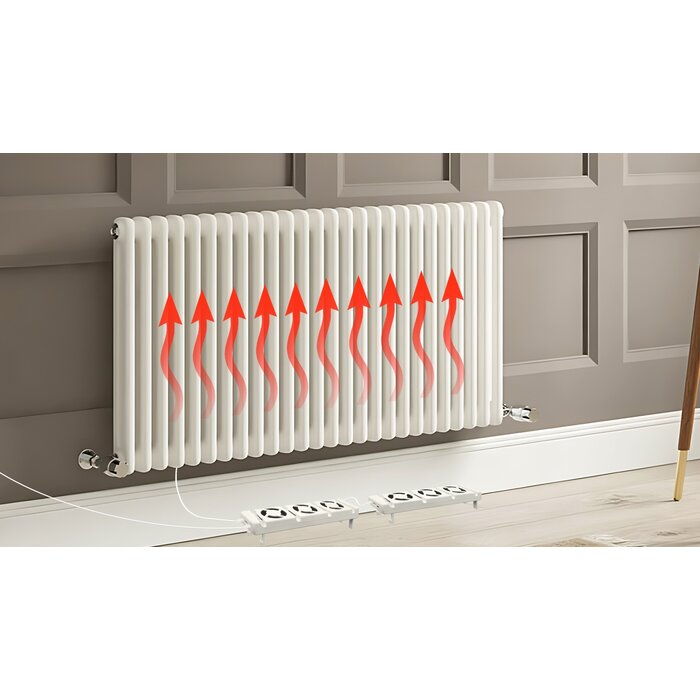 LDY Heizkörper Ventilator - Heizkörperverstärker Tripleset 9 Lüfter