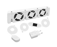 LDY Heizkörper Ventilator - 34 cm - Universal