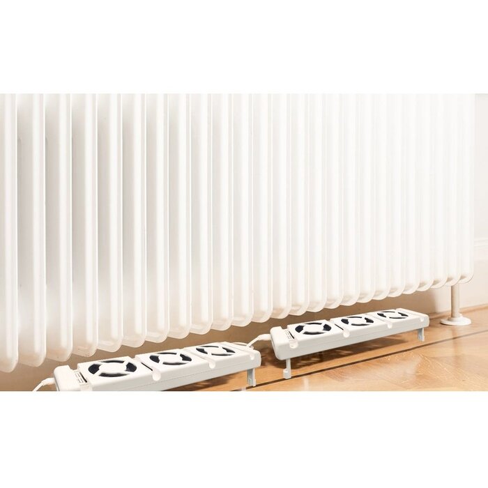 LDY Ventilator radiatoren met heatsensor - mono set met 3 ventilatoren