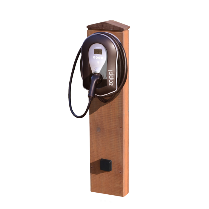 ChargeXpert Azobé Standfuß universal mit 220V Steckdose