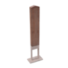 ChargeXpert Azobé standing pole