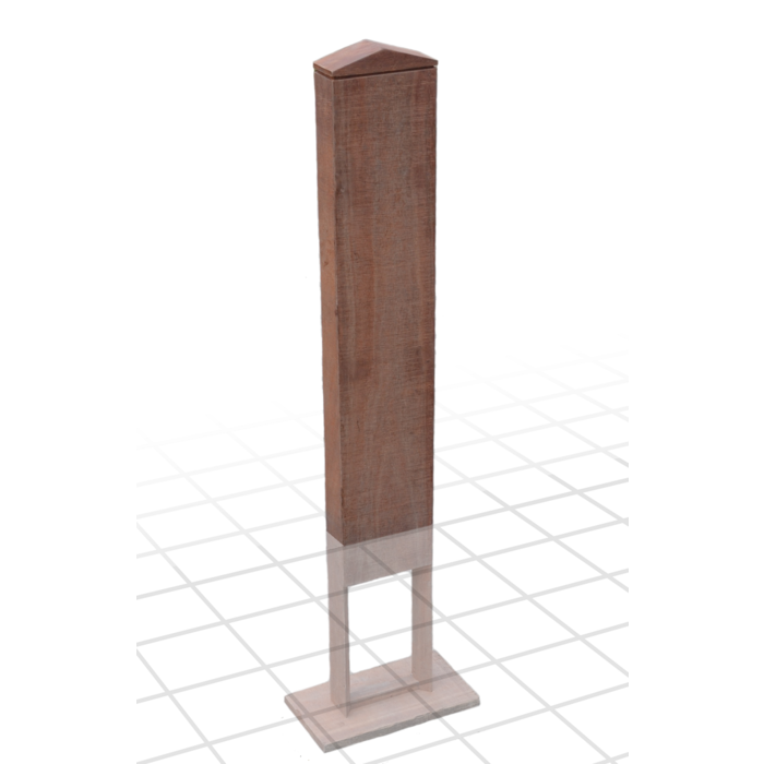 ChargeXpert Azobé standing pole