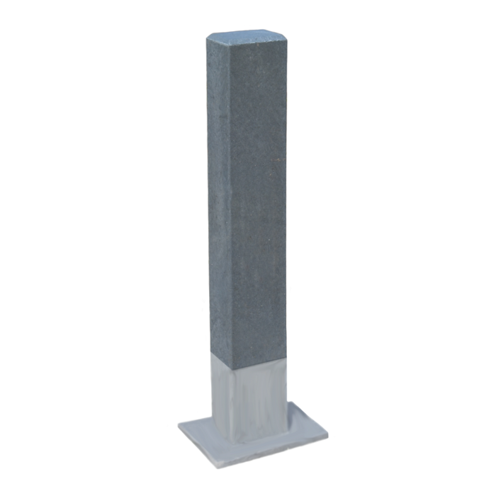 ChargeXpert Poteau de fixation en plastique pour borne de recharge