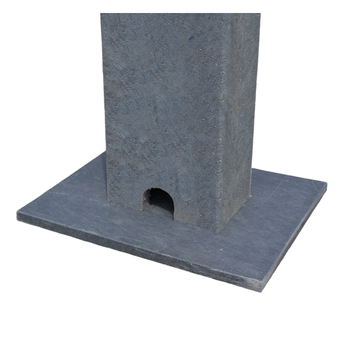 ChargeXpert Synthetic material standing pole for EV Charger