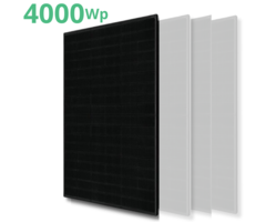 LDY 10 Solar panels with Solar divider - 4000Wp solar panels - 5x600W Micro inverter