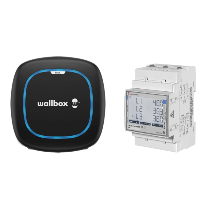 Wallbox Wallbox Pulsar Max 22 kW incl. load balancing - fase 3 - 32A - Type 2 - 5 meter - laadpaal