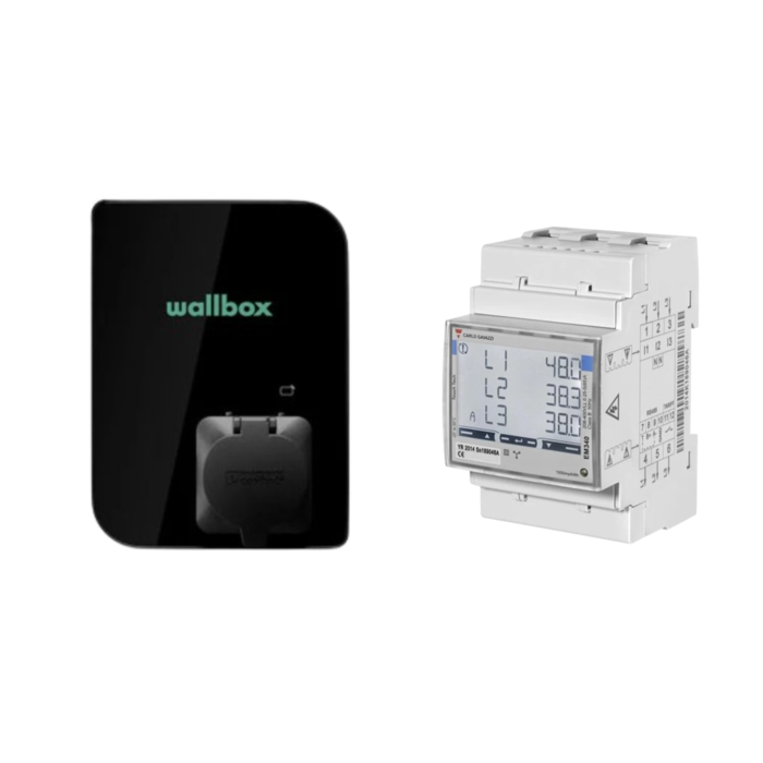 Wallbox Wallbox Copper SB 22 kW inkl. Dynamischer Lastenausgleich - 3-Phasen - 32A - Typ 2 - Steckdose - Wallbox