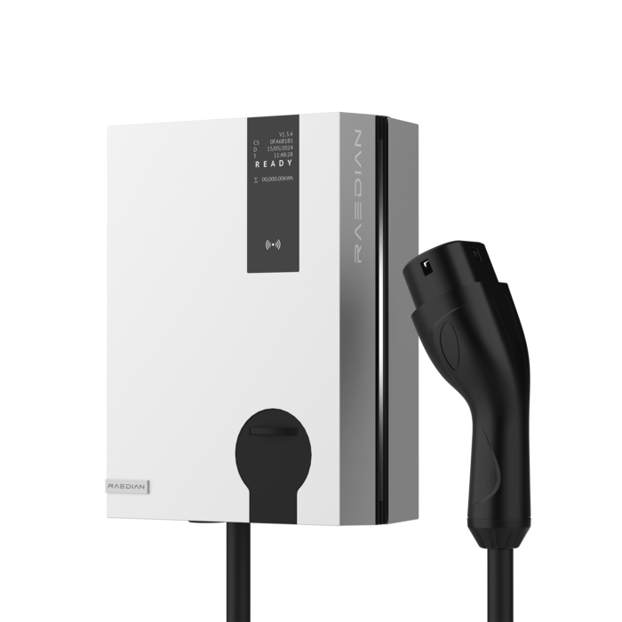 Raedian Raedian NEO - 22 kW - Type 2 - 3 Fasen laadpaal