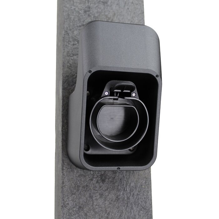 LDY Loady Pillar - 22kW - Type 2 - Kunststof -Antraciet