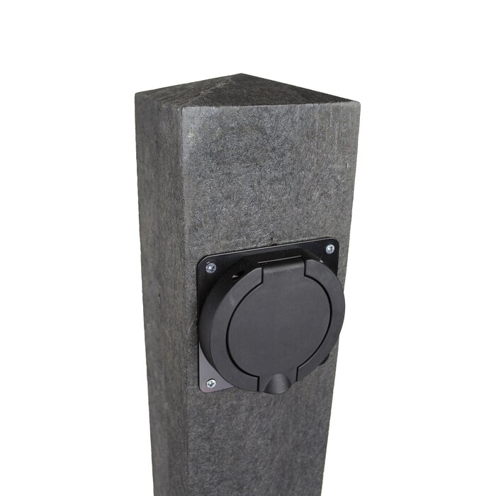 LDY Loady Pillar - 22kW - Typ 2 - Kunststoff - Anthrazit