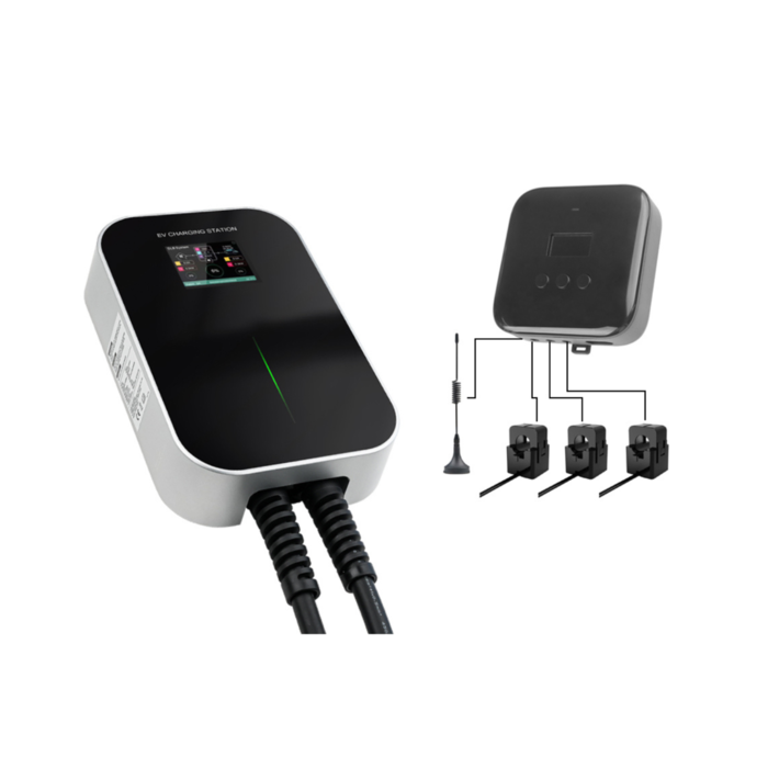 Besen Besen Pro 11 kW avec l'équilibrage dynamique de la charge - type 2 - 5M câble