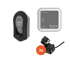 Myenergi Myenergi Zappi V2.1 - 22 kW incl Harvi + 3x pinces CT - type 2 - Prise