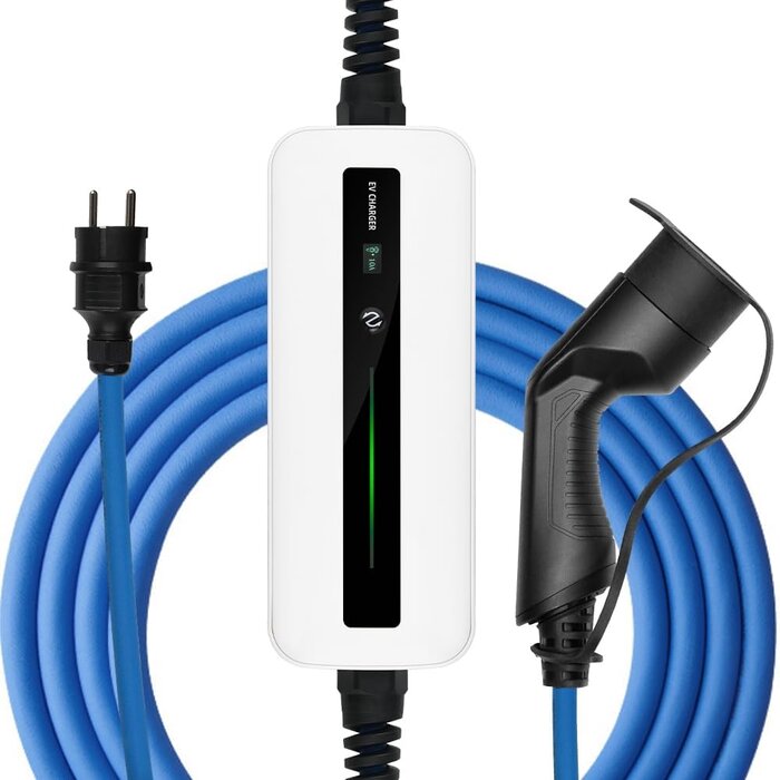 LDY Loady Mobile Wallbox - Type 2 to Schuko - 10A/16A - 6M